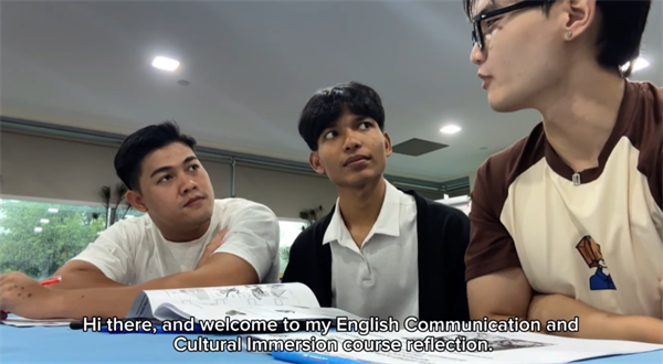 [ผลงานนิสิต] “English Communication and Cultural Immersion course reflection” 💥 🌐