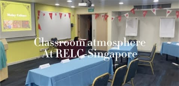 [ผลงานนิสิต] Classroom atmosphere at RELC - Singapore” 🌐✈️