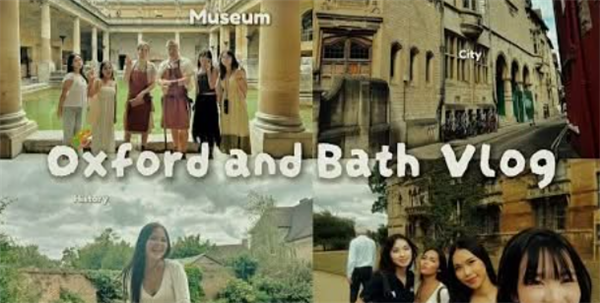 [ผลงานนิสิต] “Oxford and Bath Vlog, UWE Bristol, UK”