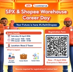 [ประชาสัมพันธ์จากหน่วยงานภายนอก] SPX & Shopee Warehouse Career Day 2026 เปิดประสบการณ์โลกการทำงานสาย Logistics