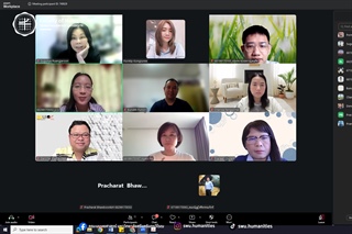 หลักสูตร ปร.ด.ภาษาและการสื่อสารสากล (หลักสูตรนานาชาติ) จัดโครงการพัฒนา Soft Skills ด้านการทำงานร่วมกับผู้อื่นสำหรับนิสิตระดับปริญญาเอก ในรูปแบบออนไลน์ผ่านโปรแกรม ZOOM ระยะเวลา 2 วัน