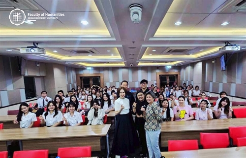 8 พฤษภาคม 2569 หลักสูตร ศศ.บ.ปรัชญาและศาสนา ได้รับเกียรติจากคุณณัฐกฤตา...