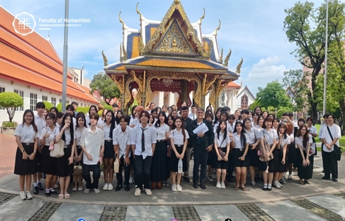 15 พฤษภาคม 2569 หลักสูตร ศศ.บ.สาขาวิชาสารสนเทศศึกษา นำนิสิตชั้นปีที่ 1...