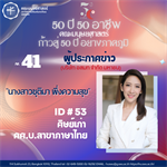 #41 นางสาวชุติมา พึ่งความสุข  ศิษย์เก่า ศศ.บ. สาขาวิชาภาษาไทย ผู้ประกาศข่าว บริษัท อสมท จำกัด มหาชน