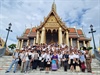 นักศึกษาสาขาวิชาภาษาญี่ปุ่นพานักศึกษาแลกเปลี่ยนจาก Meji University ไปทัศนศึกษาวัดพระศรีรัตนศาสดารามและพระบรมมหาราชวัง