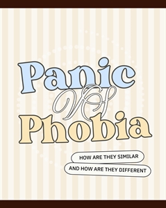 [ผลงานนิสิต] ผลงานสร้างสรรค์สื่อให้ความรู้ทางจิตวิทยา ในหัวข้อ "Panic vs Phobia"