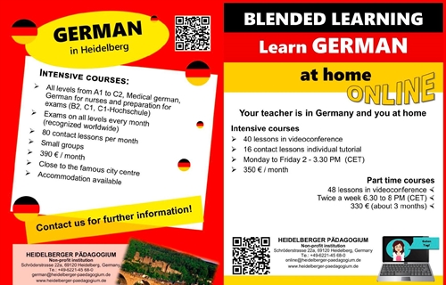 [Announcement from External Organizations] German Language Courses...