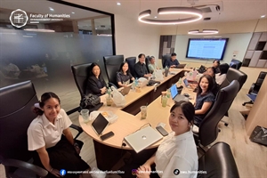 12 พฤษภาคม 2569 หลักสูตร ศศ.บ.สารสนเทศศึกษา จัดโครงการปรับปรุงหลักสูตรศิลปศาสตรบัณฑิต สาขาวิชาสารสนเทศศึกษา พ.ศ. 2570 ครั้งที่ 3เพื่อทบทวนและปรับปรุงหลักสูตรให้แล้วเสร็จและพร้อมใช้ภายในปีการศึกษา 2570