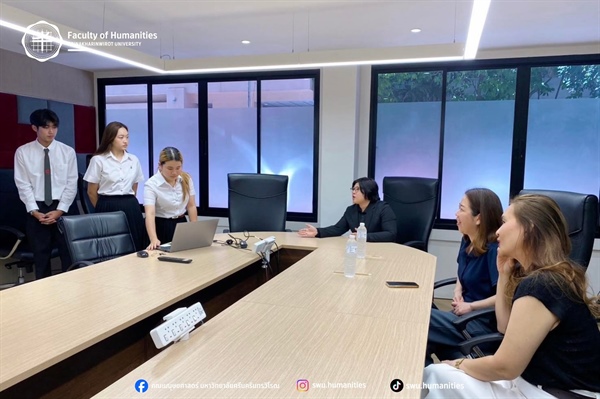 ทีมบริหารสโมสรนิสิตคณะมนุษยศาสตร์ ประจำปี 2569 เข้าแนะนำตัวและรายงานภาพรวมการดำเนินของสโมสรนิสิตคณะมนุษยศาสตร์ที่ผ่านมา