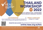 ขอเชิญผู้ที่สนใจเข้าร่วม NEAS Australia: Thailand Workshop Series 2022 ในวันศุกร์ที่ 18 มีนาคม 2565 รูปแบบออนไลน์ ผ่าน Zoom