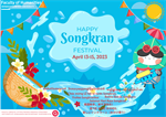 HAPPY SONGKRAN FESTIVAL  April 13-15,2023