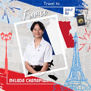 คณะมนุษยศาสตร์ขอแสดงความชื่นชมและยินดีกับนิสิตหลักสูตร ศศ.บ.ภาษาเพื่อการสื่อสาร (หลักสูตรนานาชาติ) ที่สามารถวัดระดับภาษาฝรั่งเศสตามกรอบมาตรฐานยุโรป (DELF)ได้ระดับ B2